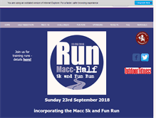 Tablet Screenshot of macc-half.co.uk